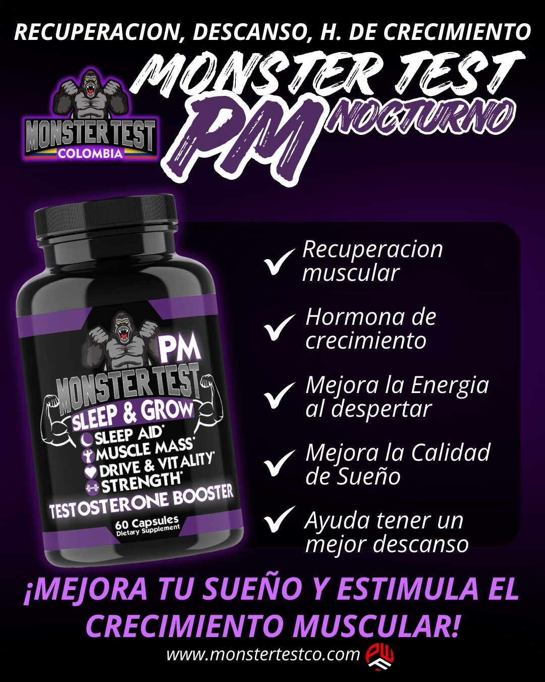 Monster Pm Beneficios