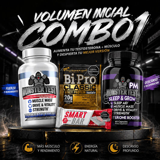 COMBO 1 - ACTIVACIÓN (Clásico + PM · Base hormonal y recuperación) - PowerFit Suplementos