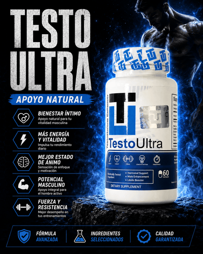TESTO ULTRA ORIGINAL (Vitalidad Íntima + Energía) - PowerFit Suplementos
